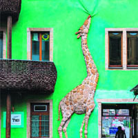Many such houses are among the famous tourist attractions of the city.