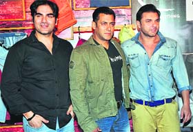 Arbaaz, Salman and Suhail Khan