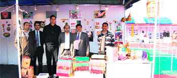 A stall of Himadari at Industrial Expo, SIDCUL, in Haridwar