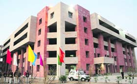 The new District Courts Complex at Sector 43 in Chandigarh that was inaugurated on Friday.