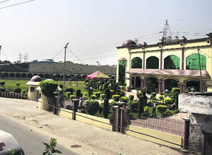 A marriage palace on the Jalandhar-Amritsar highway. 