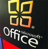 Microsoft Corporation launched its new Office software, featuring constantly updated online access to documents from a range of devices, on Jan 29