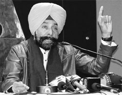 Jagmeet Brar in Chandigarh on Friday