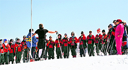 Skiers from the state who will participate in the championship in Gulmarg