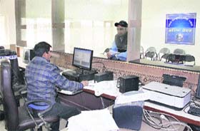 A view of the Suwidha Centre in Jalandhar
