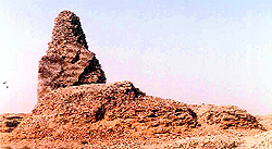 A file photo of a renowned Buddhist site at Manshera in Pakistan