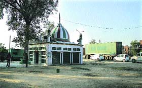 The dargah which is set to be removed from national highway following court orders