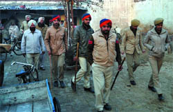 Presence of cops acts as a deterrent against crime. 