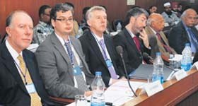 Delegates at a seminar on Sustainable Clean Power organised at the Centre for Research in Rural and Industrial Development in Chandigarh on Monday