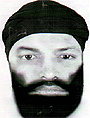 The police has released the sketch of a suspect who snatched rifle