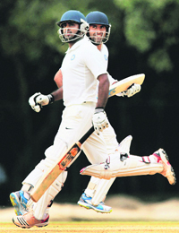 Ambati Rayudu and Parvez Rasool