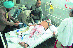 Lakhbir Singh admitted to Guru Nanak Dev Hospital