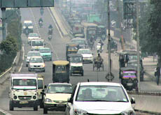 It being hazy throughout the day, there was no sunshine even in the afternoon in Jalandhar on Friday.