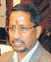 Industry Minister Anil Joshi in Amritsar. 