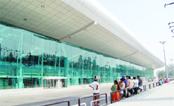Members of the manch felt that the potential of the Amritsar airport (in picture) to be turned into a profitable entity are being squandered away. A file photo