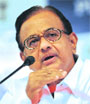 Finance Minister P. Chidambaram