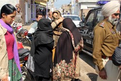 The three nurses (above), who were arrested on Monday during a raid on the Guru Nanak Clinic in Balla Ram Nagar in Bathinda, were sent to one-day police remand on Tuesday.