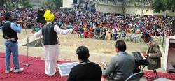 A musical programme was held at Government Rajindra College as part of the celebrations. A Tribune photograph
