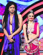 Rahul and Dimpy Mahajan in Nach Baliye 5
