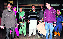 Passengers stranded without their luggage at the Chandigarh airport on Saturday