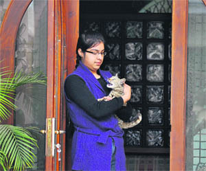 Harshim with Chutki