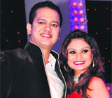 Rahul Mahajan and Dimpy
