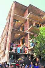 A building at Deep Complex in Halo Majra. A file photo 