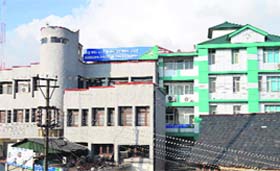 The Kangra Cooperative Bank in Dharamsala