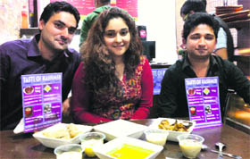 Delicacies on platter