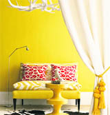 Use animal prints to accent pieces in a room