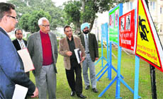 Governor NN Vohra reviews arrangements for the Amarnath yatra, in Jammu on Tuesday.