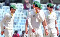 Michael Clarke has a bit of balancing work to do in the second Test in Hyderabad beginning March 2