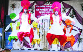 Students present bhangra during the state-level youth fest of the inter-polytechnic colleges which concluded at the Government Polytechnic College in Bathinda on Friday.