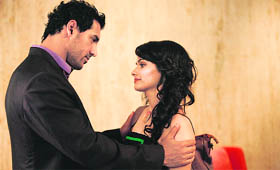 John Abraham & Prachi Desai in I, Me Aur Mein