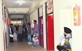 Residents were inconvenienced as the ministerial staff proceeded on a two-day strike in Ludhiana on Monday. 