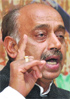 Delhi BJP president Vijay Goel addresses his first press conference in New Delhi on Tuesday. Tribune photo: Mukesh Aggarwal