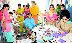 A rush of patients at the Government Dispensary in Sector 45, Chandigarh