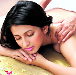 Treat yourself to massages and spa treatments to give you a sense of well-being