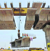 Construction work on the Eastern Freeway Project was completed on Saturday