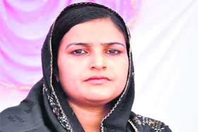 Anjum Begum , Zila Panchayat chairperson