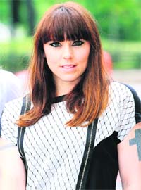 Manic moment: Melanie Chisholm