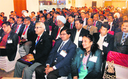 Participants at a seminar organised by the Rotary Club in Mussoorie.