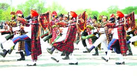 A performance by military band was well-received by the gathering at the ex-servicemen rally organised at Bathinda Military Station on Tuesday