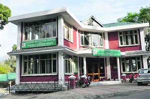 The Kangra Tourism office in Dharamsala. 