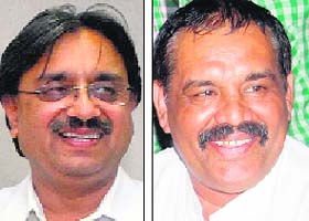 Rakesh Rathour and Vijay Sampla