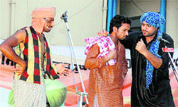 Nukkad play Mitti Rudan Kare being staged in Jalandhar