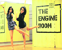 Kritika and Puneet from the recently opened dance studio, The engine room