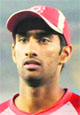 Gurkeerat Singh, a player of Kings XI Punjab.