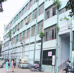 The municipal corporation Zone A building near Mata Rani Chowk in Ludhiana.