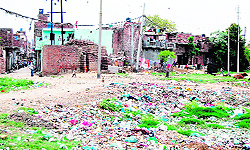 The residents of Maqboolpura in Amritsar are being forced to live in unhealthy conditions